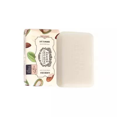 Экстра-нежное мыло с маслом ши Миндаль Panier des Sens Authentic Soap Almond Milk - KAR14024