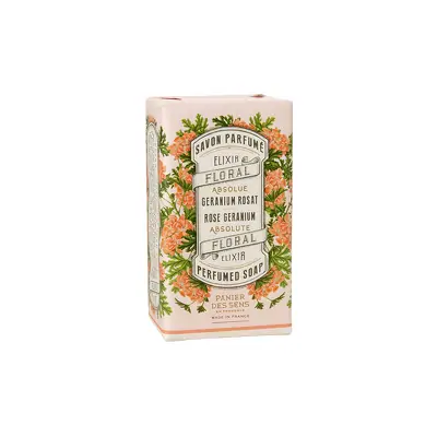 Экстра-нежное растительное мыло Розовая Герань Panier des Sens Absolutes Perfumed Soap Rose Geranium - ABS12037