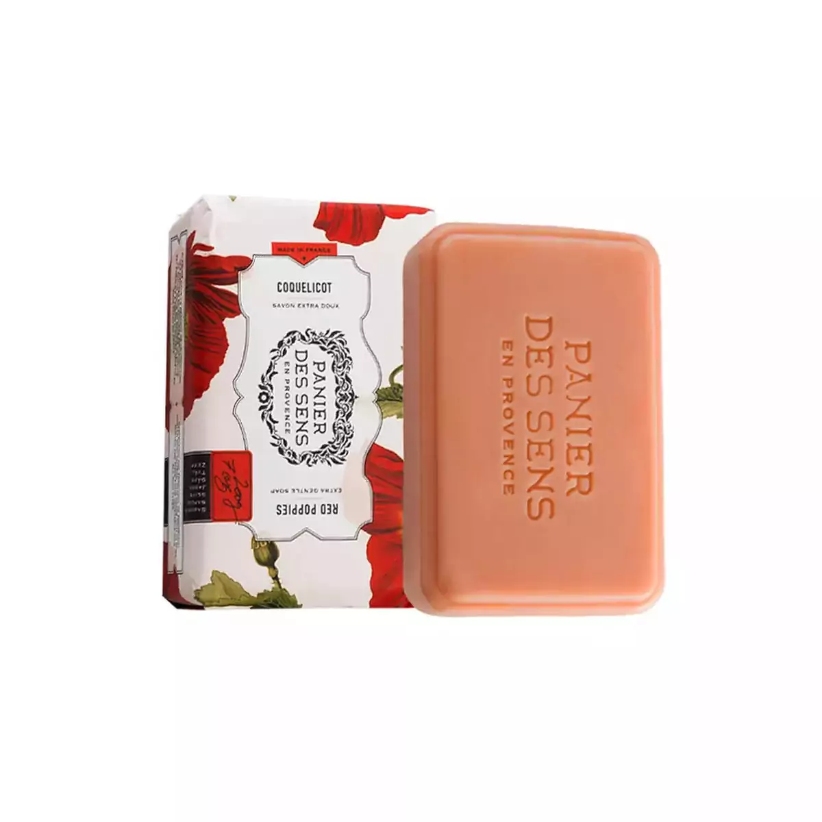 Экстра-нежное мыло Красный Мак Panier des Sens Authentic Soap Red Poppies - KAR14030