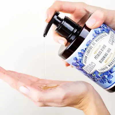 Марсельское жидкое мыло Яркий Ирис Panier des Sens Absolute Liquid Marseille Soap Blooming Iris - ABS10052
