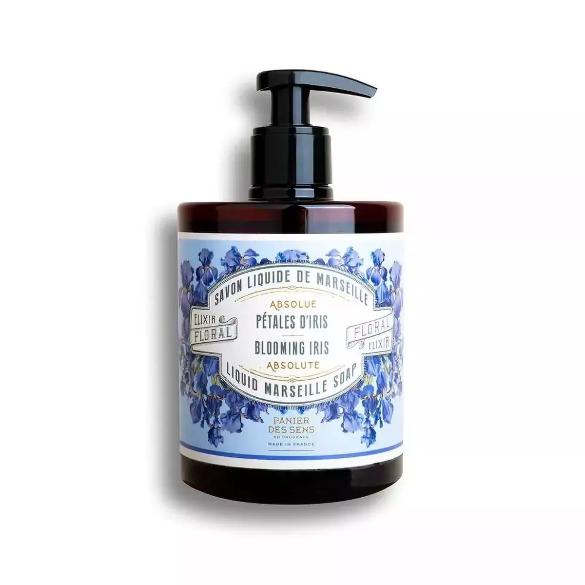 Марсельское жидкое мыло Яркий Ирис Panier des Sens Absolute Liquid Marseille Soap Blooming Iris - ABS10052