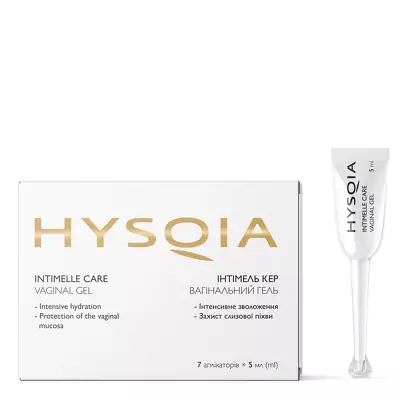 Зволожуючий вагінальний гель Інтімель Кер Hysqia Intimelle Care