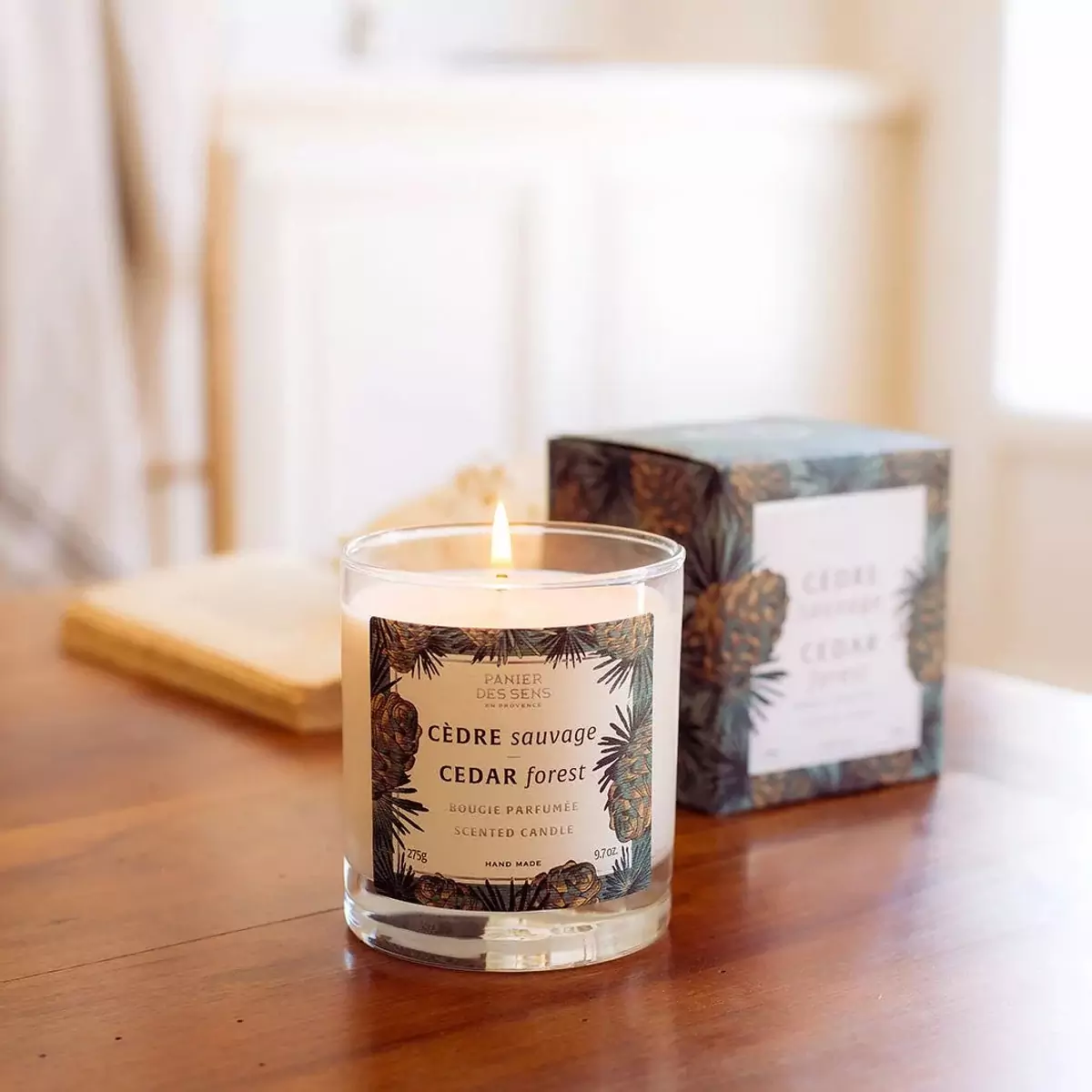 Ароматическая свеча Кедровый лес Panier des Sens Home Scented Candle Cedar Forest - AMB30047