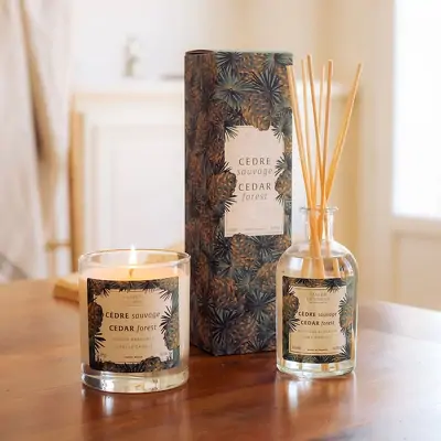 Ароматическая свеча Кедровый лес Panier des Sens Home Scented Candle Cedar Forest - AMB30047