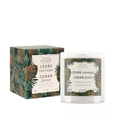 Ароматична свічка Кедровий ліс Panier des Sens Home Scented Candle Cedar Forest - AMB30047