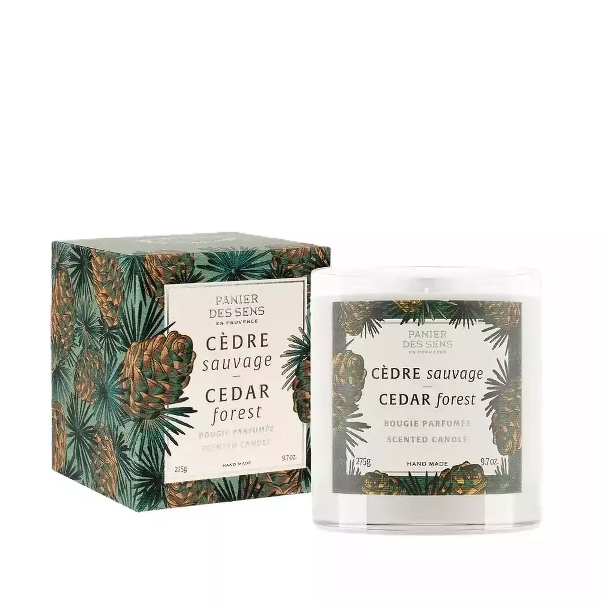 Ароматическая свеча Кедровый лес Panier des Sens Home Scented Candle Cedar Forest - AMB30047