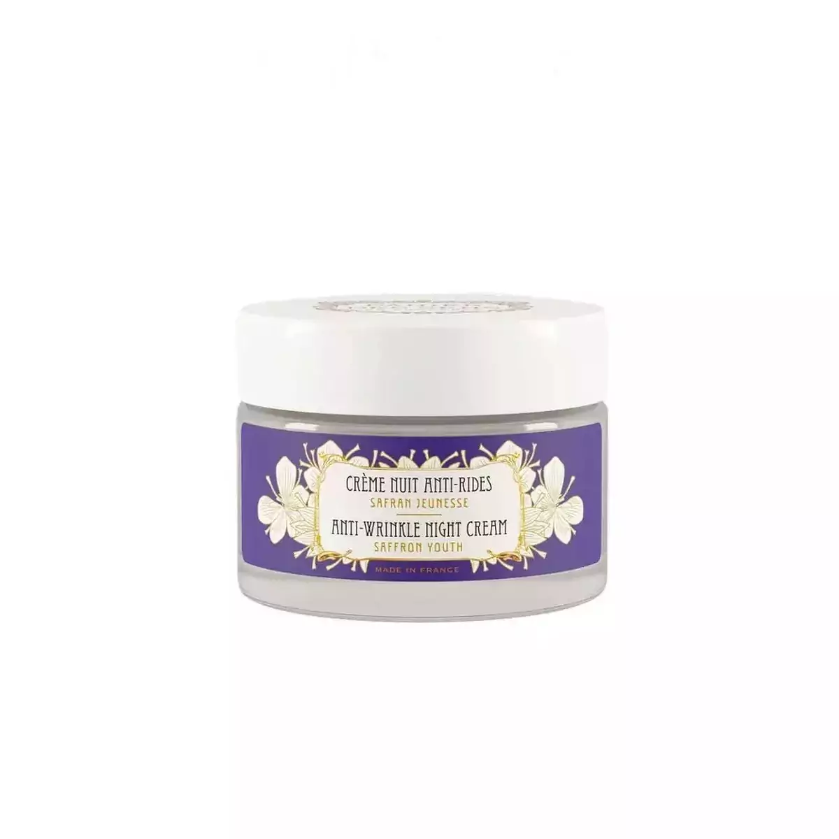 Нічний крем проти зморшок Шафран Panier des Sens Saffron Youth Anti-Wrinkle Night Cream - SAF67000