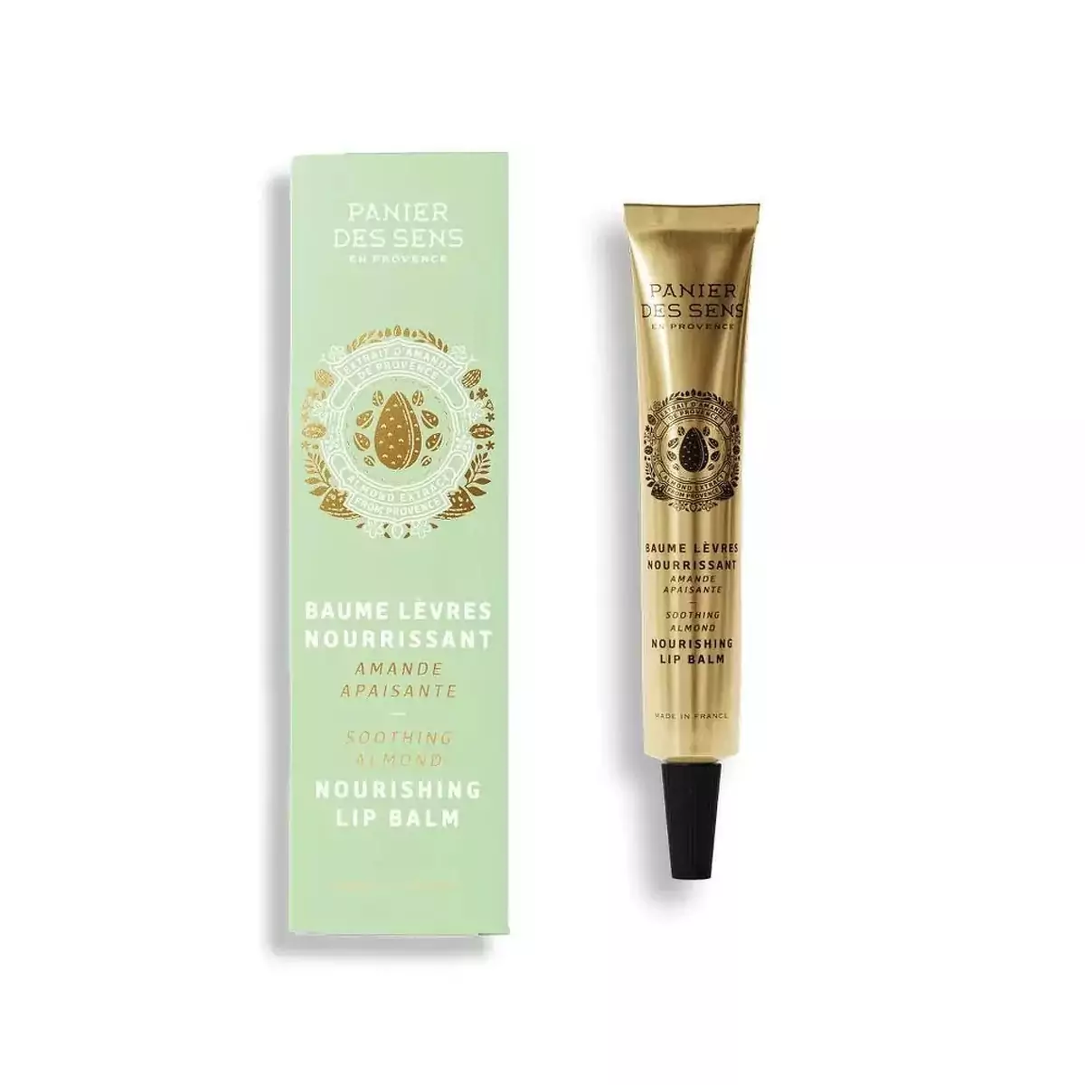 Питательный бальзам для губ Миндаль Panier des Sens Intemporels Nourishing Lip Balm Almond - INT21124