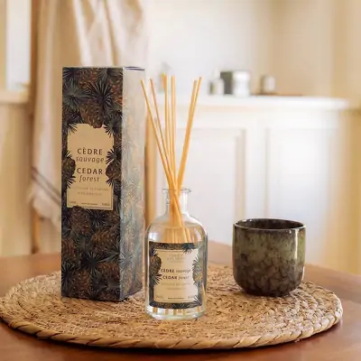 Ароматический диффузор Кедровый лес Panier des Sens Home Reed Diffuser Cedar Forest - AMB40047