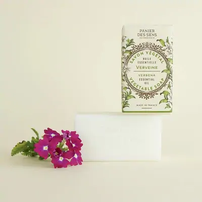 Экстра-нежное растительное мыло Вербена Panier des Sens Essentials Vegetable Soap Bar Verbena - ESS12003