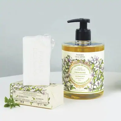 Экстра-нежное растительное мыло Вербена Panier des Sens Essentials Vegetable Soap Bar Verbena - ESS12003
