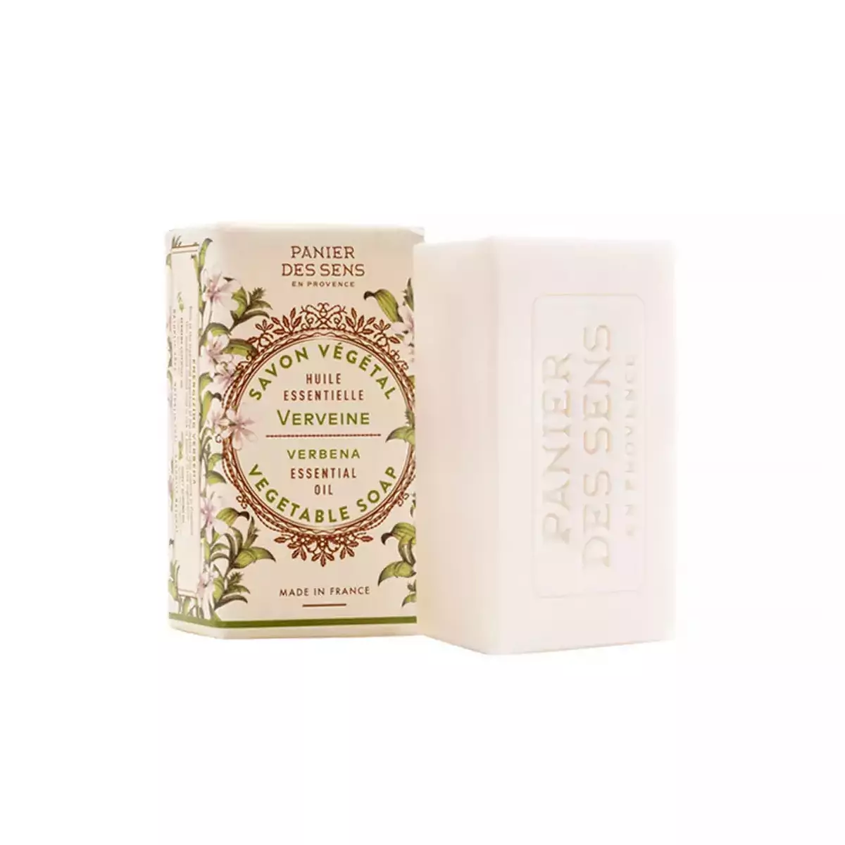 Экстра-нежное растительное мыло Вербена Panier des Sens Essentials Vegetable Soap Bar Verbena - ESS12003