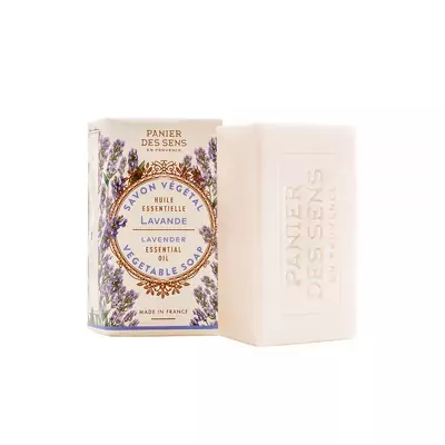Экстра-нежное растительное мыло Лаванда Panier des Sens Essentials Vegetable Soap Bar Lavender - ESS12001
