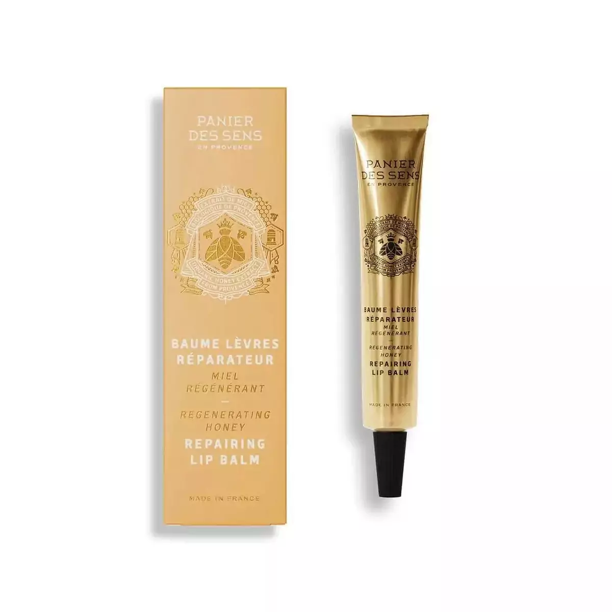 Відновлюючий бальзам для губ Мед Panier des Sens Intemporels Repairing Lip Balm Honey - INT21143