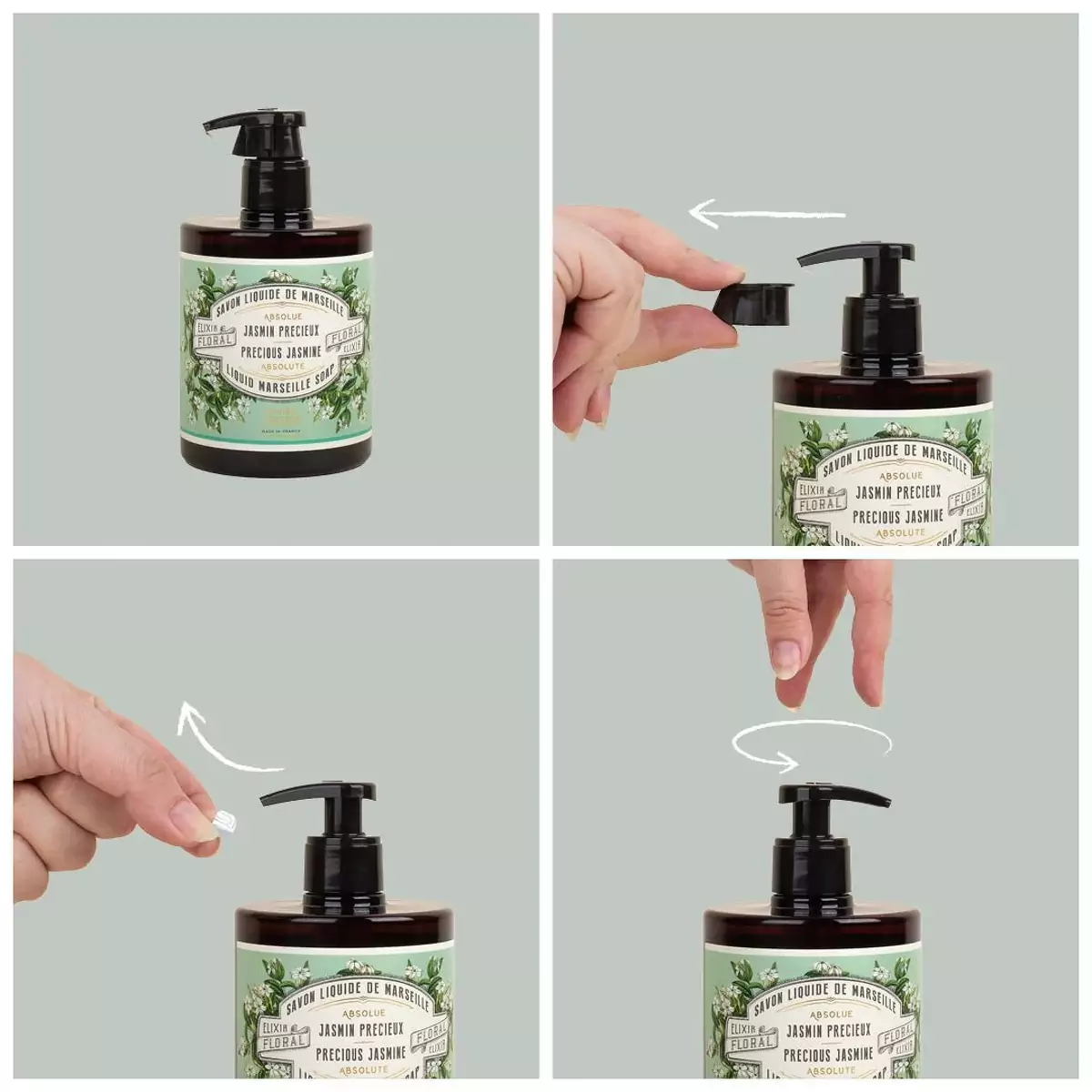 Марсельское жидкое мыло Критмий Panier des Sens Essentials Liquid Marseille Soap Sea Samphire - ESS10004
