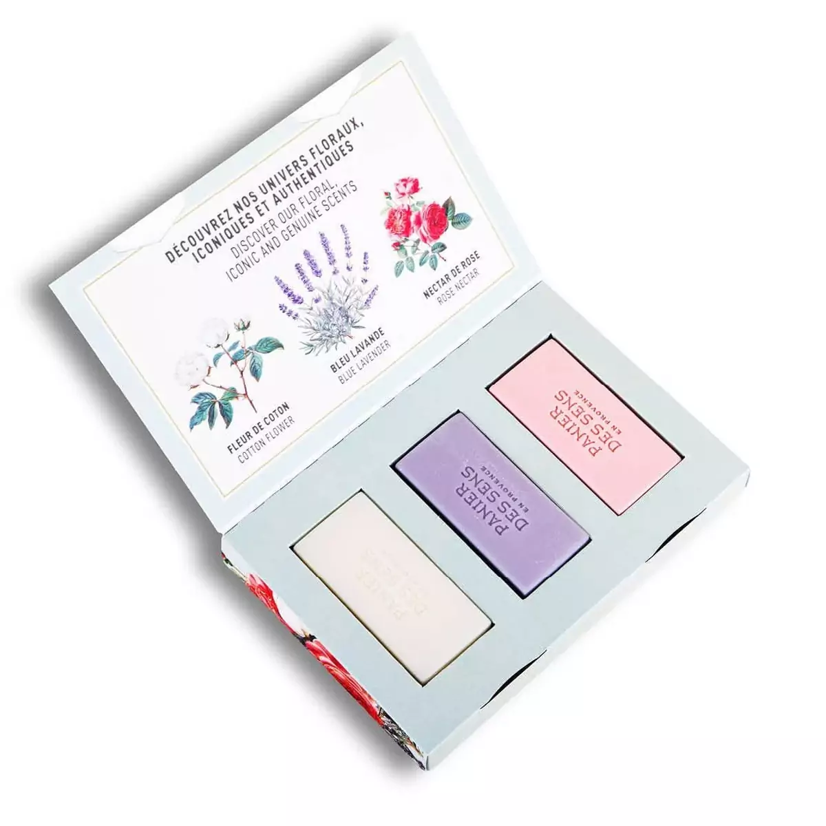 Подарочный набор ароматического мыла Panier des Sens Authentiques Set Of 3 Soaps - KAR20000