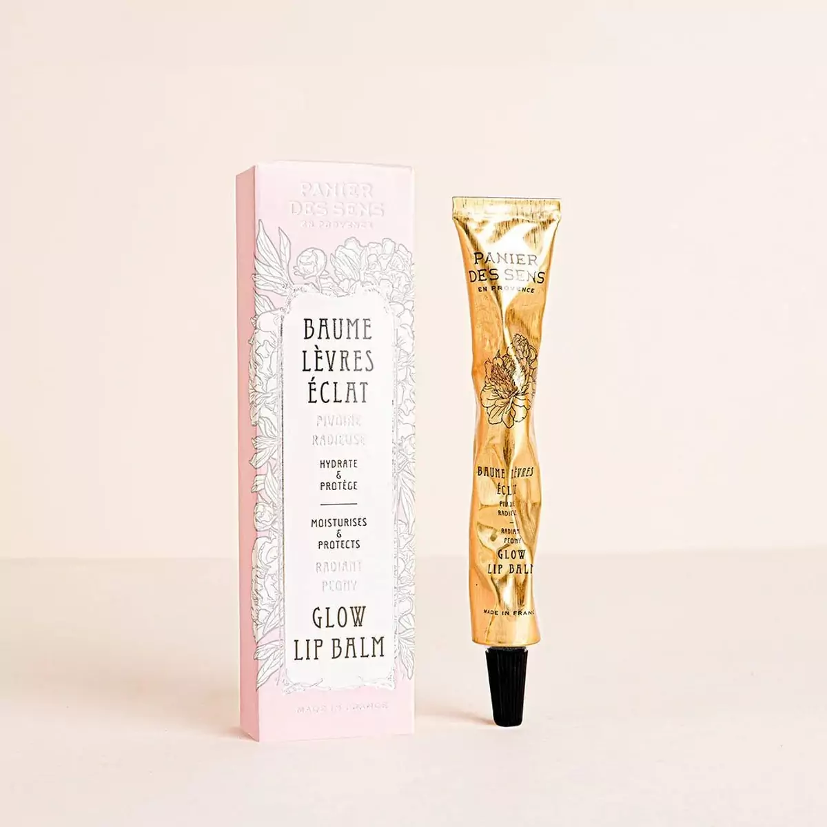 Бальзам для губ Пион Panier des Sens Radiant Peony Glow Lip Balm - PIV21100