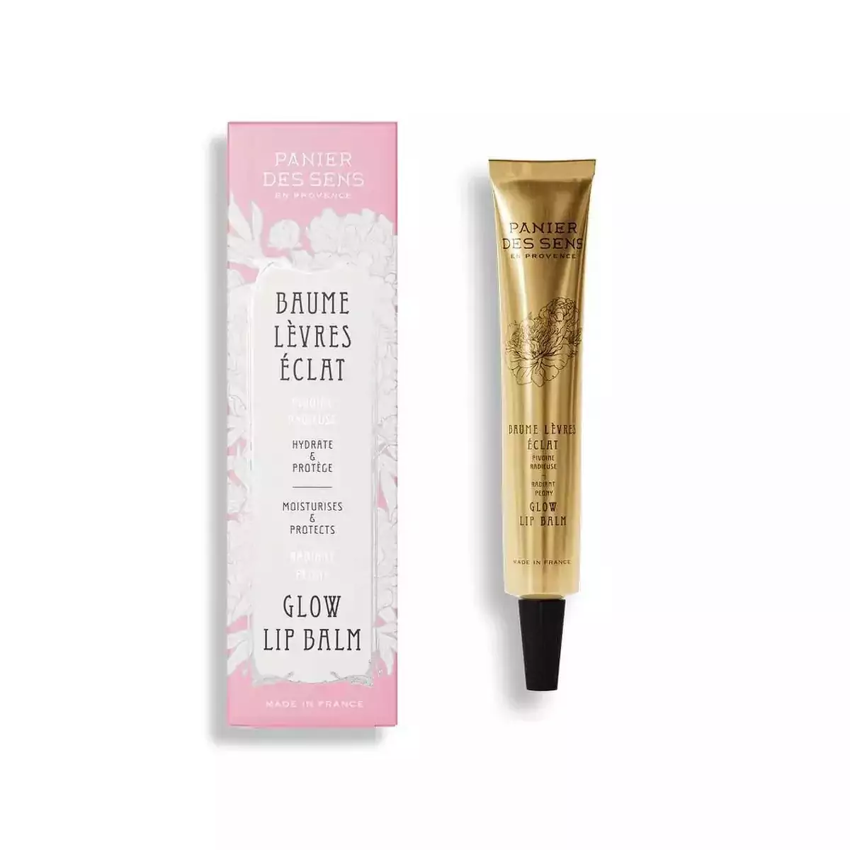 Бальзам для губ Пион Panier des Sens Radiant Peony Glow Lip Balm - PIV21100
