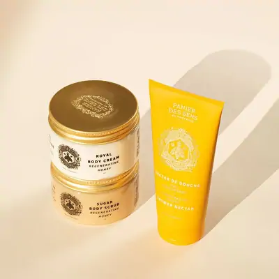 Насыщенный крем для тела Мед Panier des Sens Intemporels Royal Body Cream Ultra Nourishing Honey - INT15043