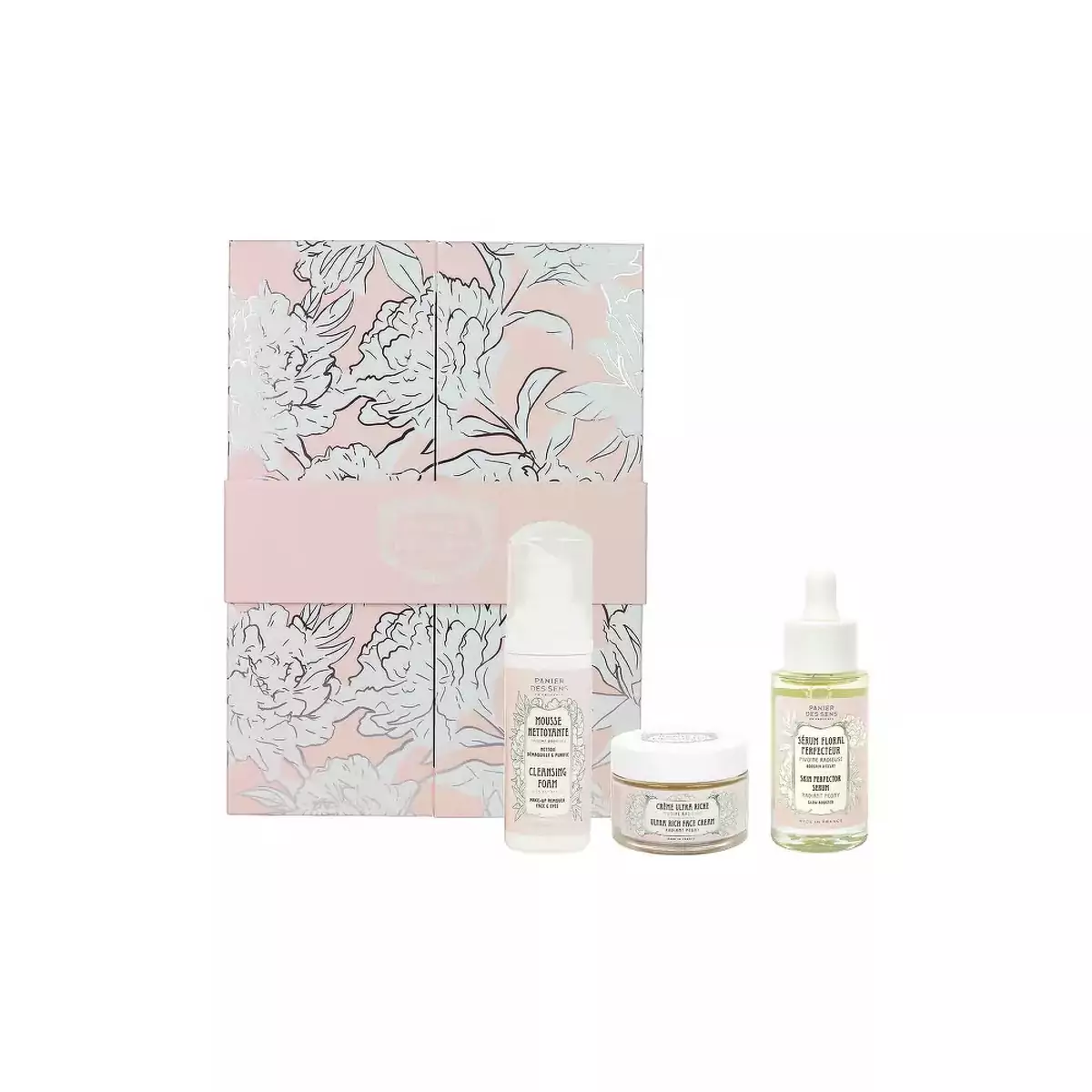 Набір для догляду за обличчям Півонія Panier des Sens Radiant Peony Gift Set - PIV22000