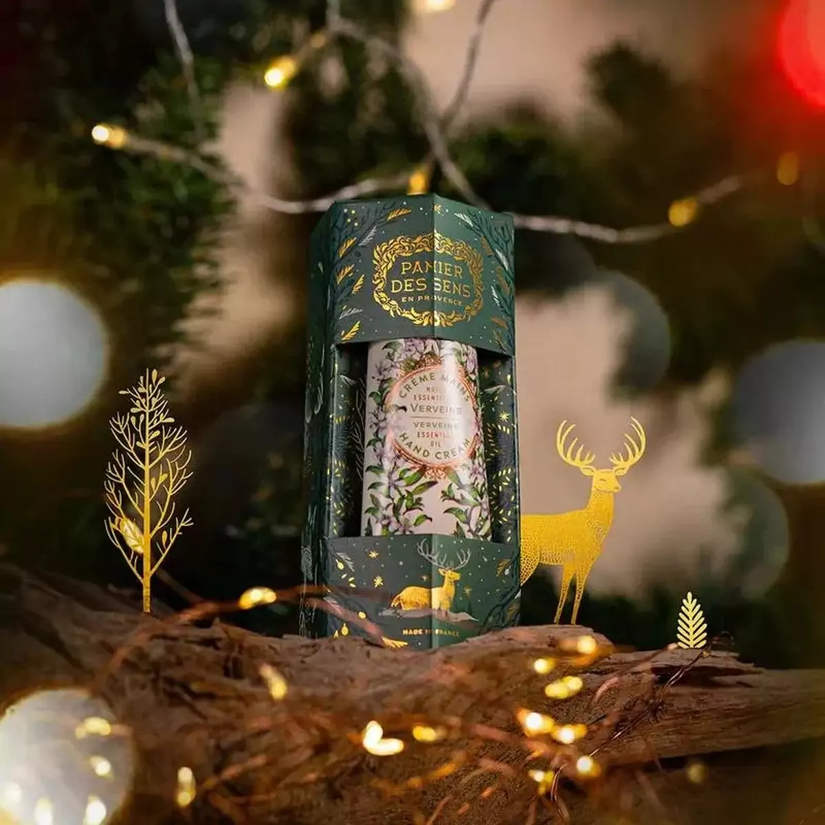 Лимитированный крем для рук Вербена Panier des Sens XMAS 24 Christmas Box Hand Cream Verbena - ESS22413