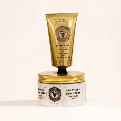 Скраб для тела Белый Виноград Panier des Sens Intemporels Smoothing Body Scrub Grape - INT20038
