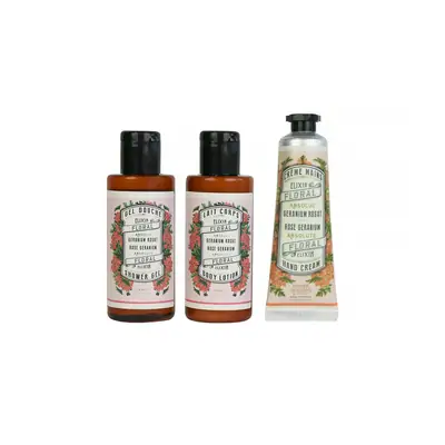 Набор для путешествий Розовая Герань Panier des Sens Absolutes Travel Set Rose Geranium - ABS20537
