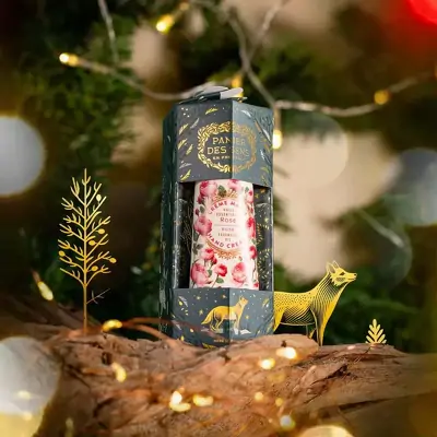 Лімітований крем для рук Троянда Panier des Sens XMAS 24 Christmas Box Hand Cream Rose - ESS22415