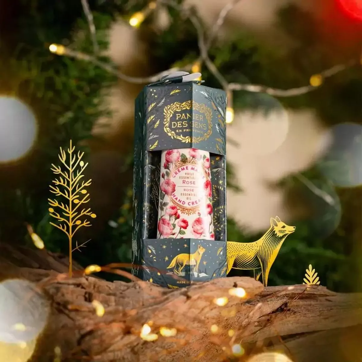 Лімітований крем для рук Троянда Panier des Sens XMAS 24 Christmas Box Hand Cream Rose - ESS22415