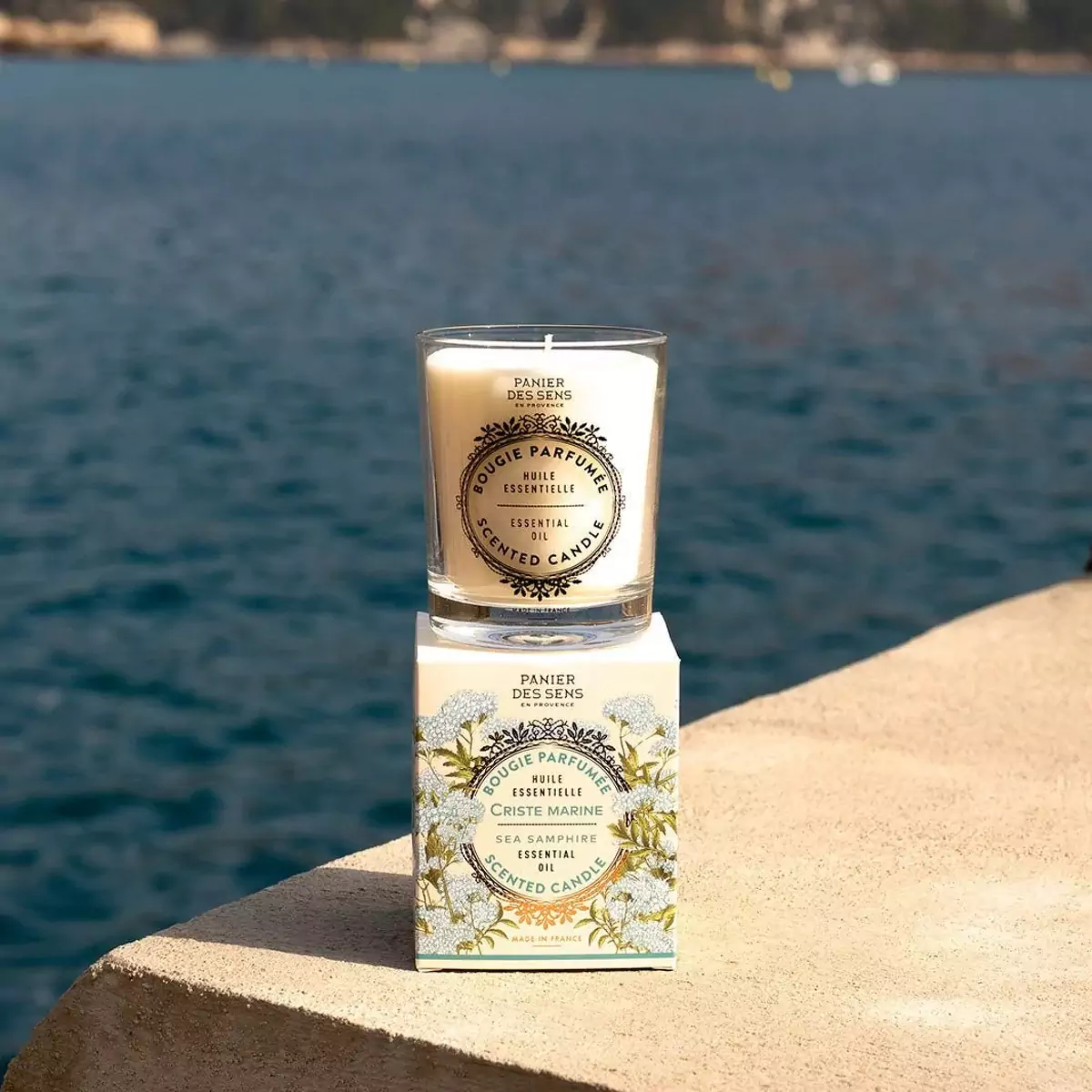 Ароматизированная свеча Критмий Panier des Sens Essentials Scented Candle Sea Samphire - ESS30004