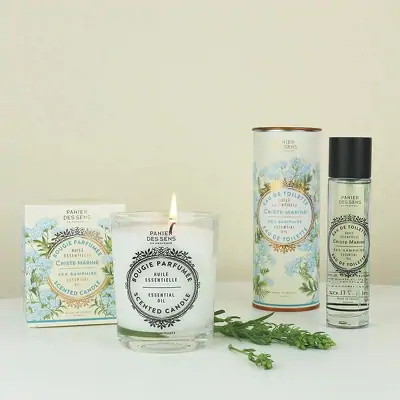 Ароматизированная свеча Критмий Panier des Sens Essentials Scented Candle Sea Samphire - ESS30004