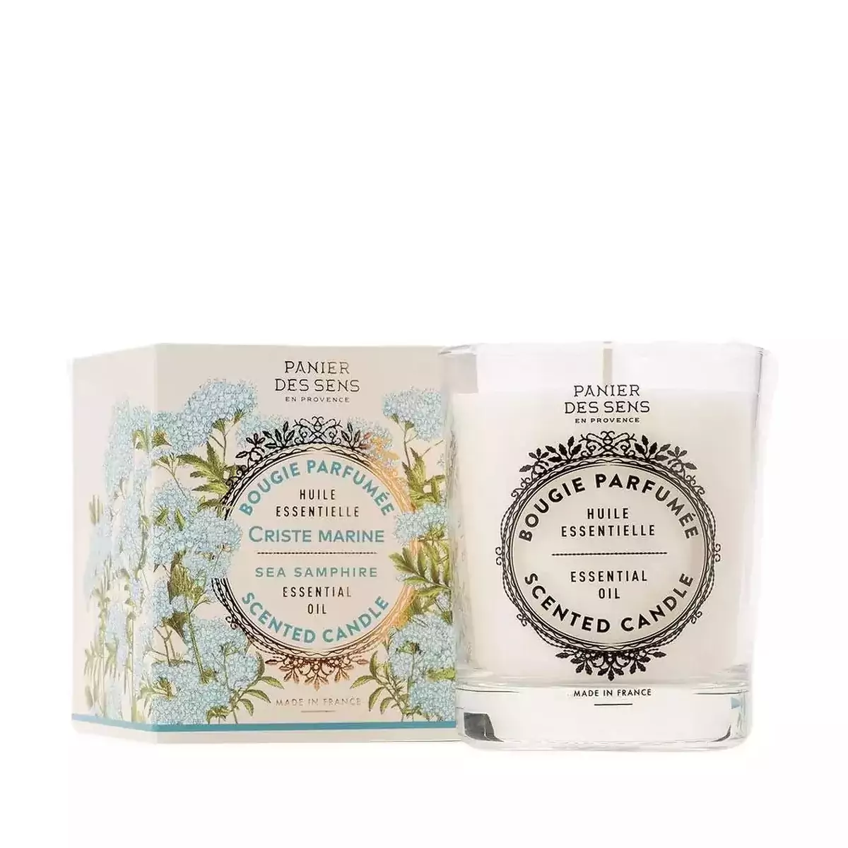 Ароматизированная свеча Критмий Panier des Sens Essentials Scented Candle Sea Samphire - ESS30004