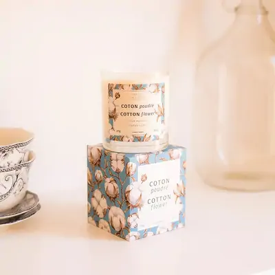 Ароматическая свеча Цветок Хлопка Panier des Sens Home Scented Candle Cotton Flower - AMB30028