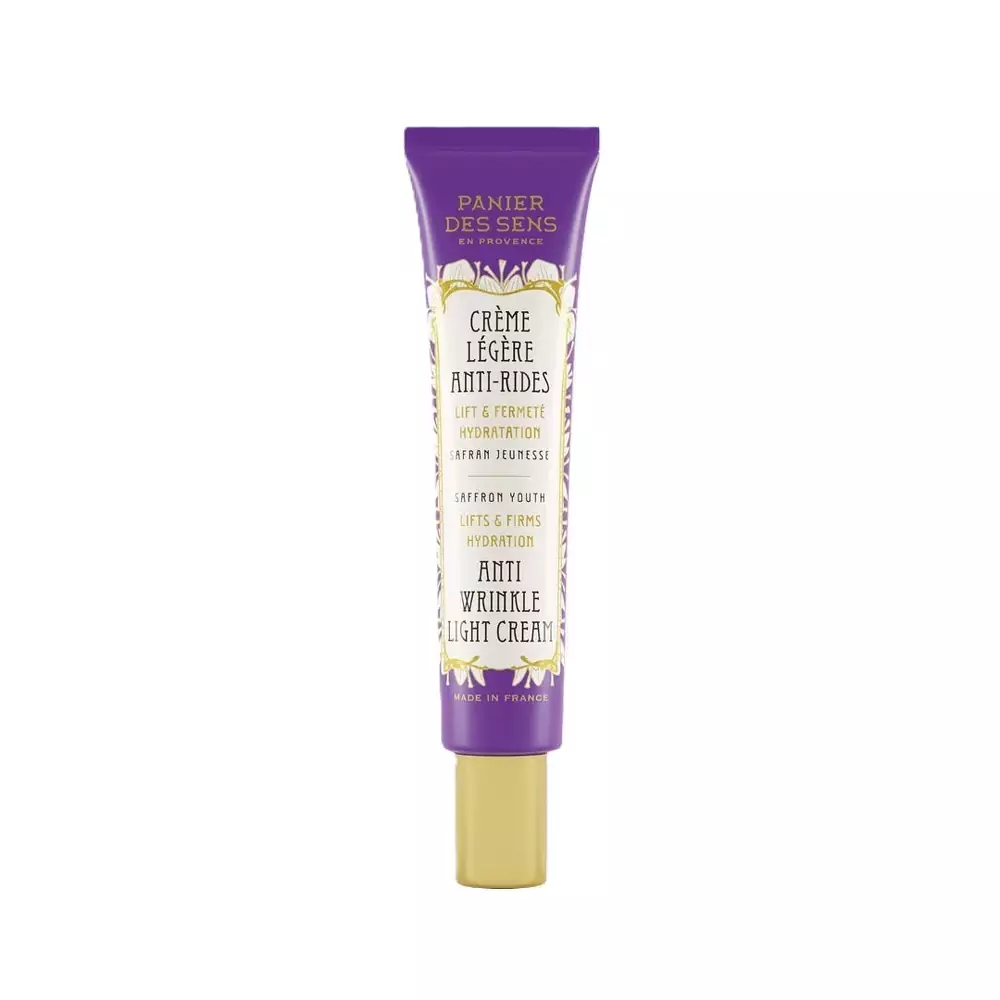 Легкий крем проти зморшок Шафран Panier des Sens Saffron Youth Anti-Wrinkle Light Cream - SAF60000