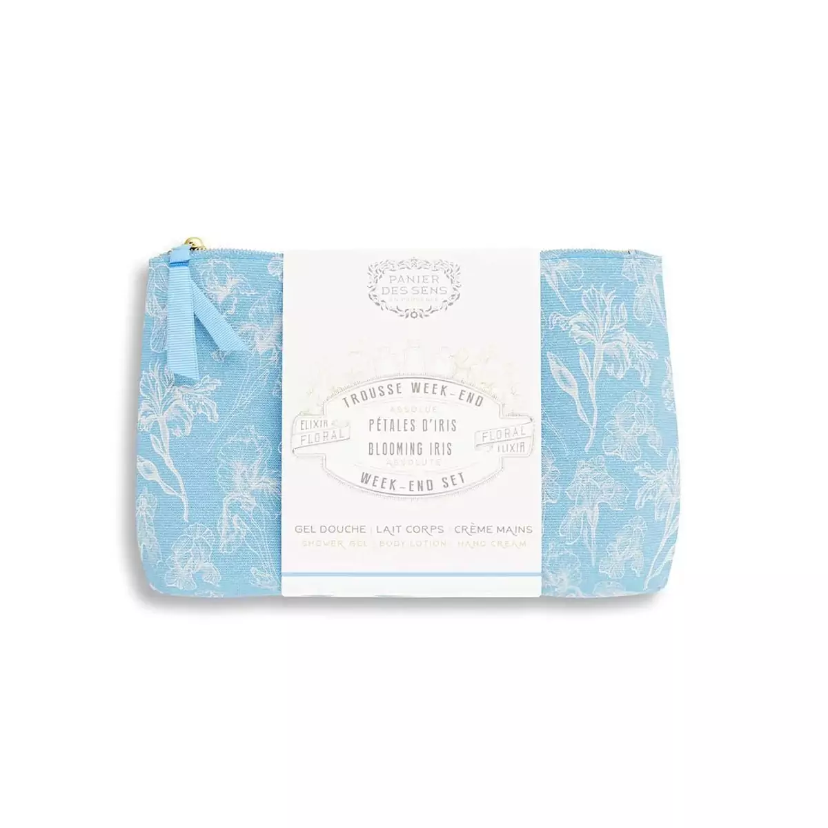 Набор для путешествий Яркий Ирис Panier des Sens Absolutes Travel Set Blooming Iris - ABS20552