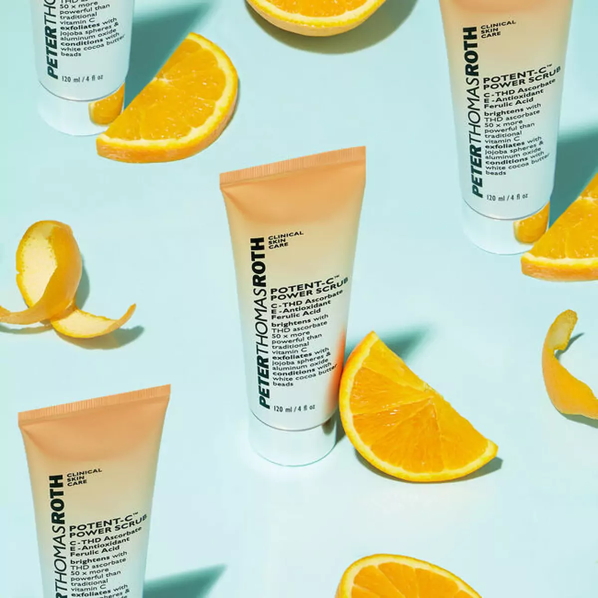 Антиоксидантный пилинг для глубокого очищения с витамином С Peter Thomas Roth Potent C Power Scrub