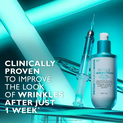 Интенсивная сыворотка для борьбы с морщинами Peter Thomas Roth Peptide Skinjection Amplified Wrinkle-Fix Serum
