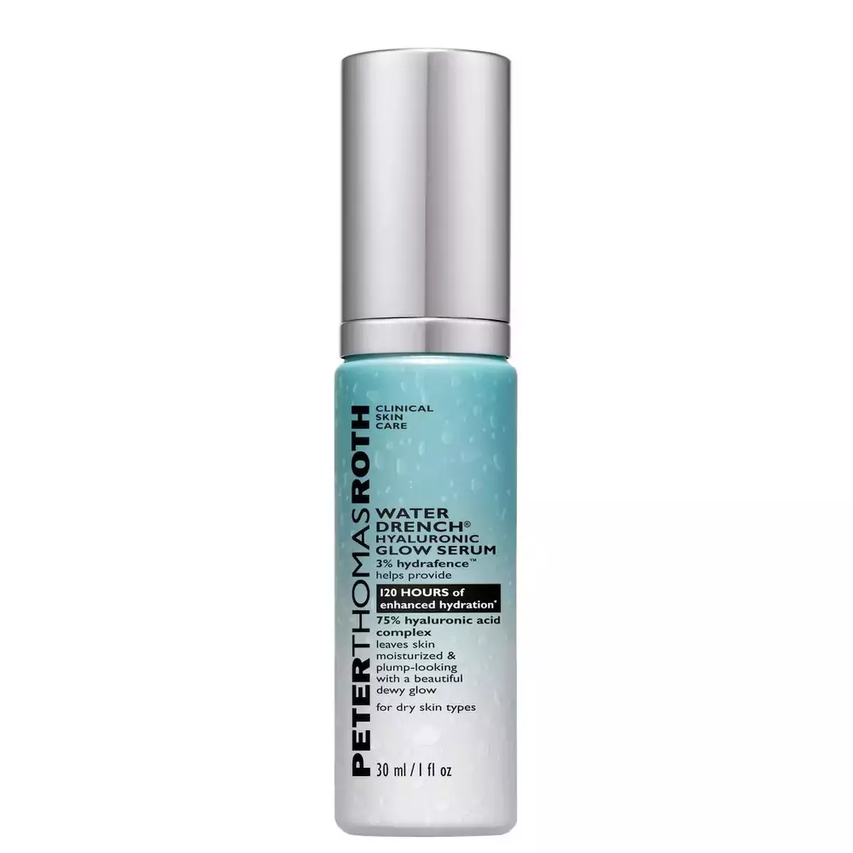 Сироватка для обличчя з гіалуроновою кислотою для сяяння шкіри Peter Thomas Roth Water Drench Hyaluronic Glow Serum