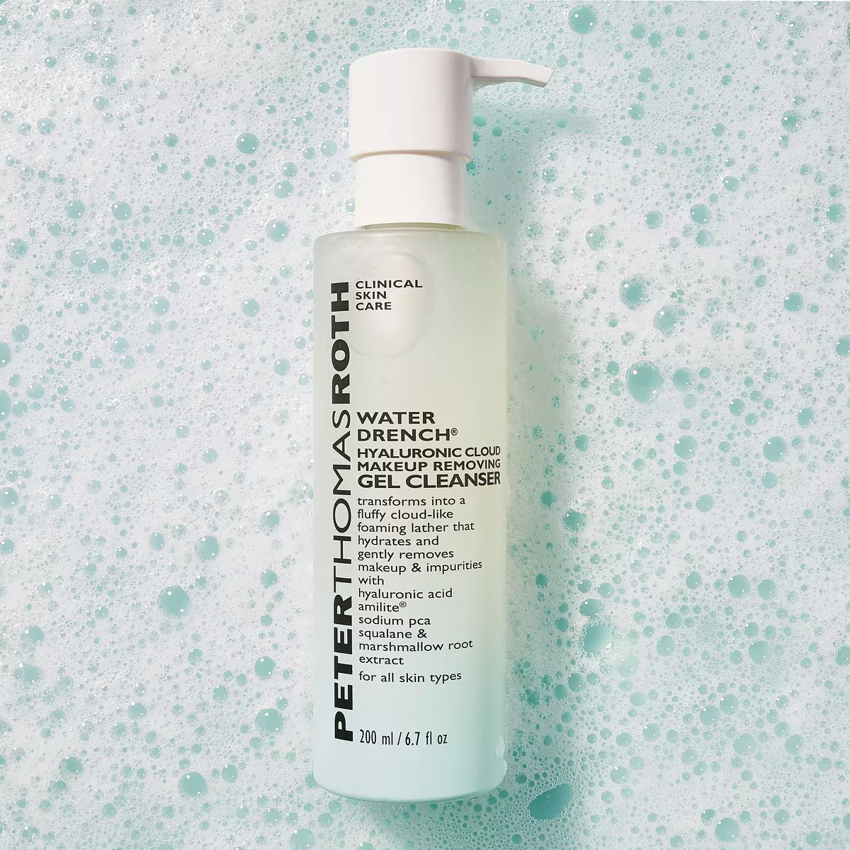 Увлажняющий гель для снятия макияжа Peter Thomas Roth Water Drench Hyaluronic Cloud Makeup Removing Gel Cleanser