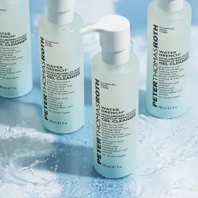 Увлажняющий гель для снятия макияжа Peter Thomas Roth Water Drench Hyaluronic Cloud Makeup Removing Gel Cleanser