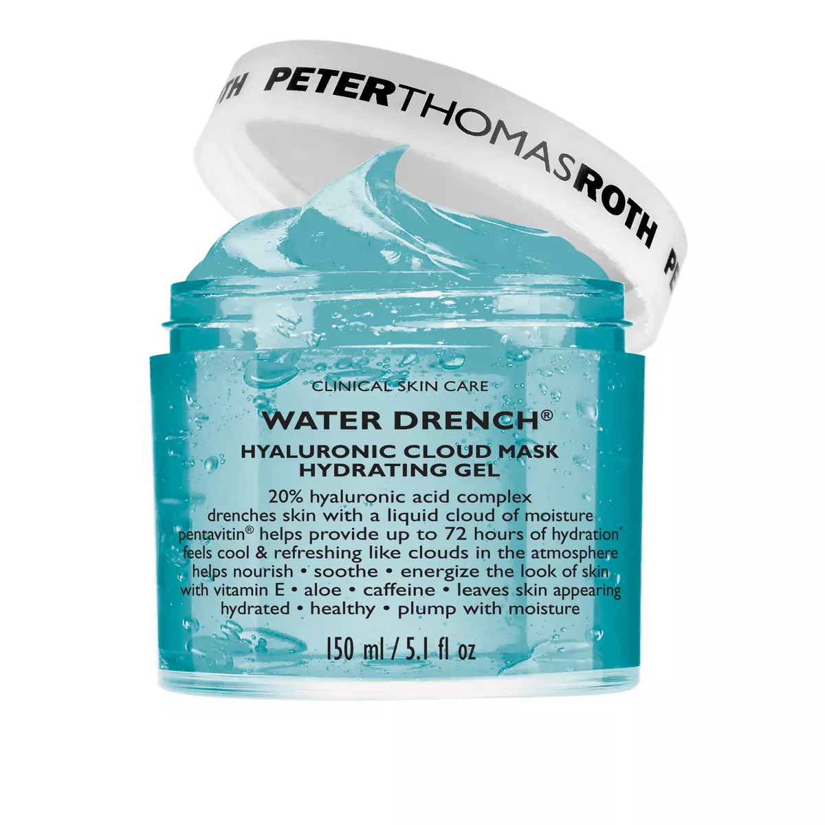 Увлажняющая гелевая маска для лица с гиалуроновой кислотой Peter Thomas Roth Water Drench Hyaluronic Cloud Mask Hydrating Gel