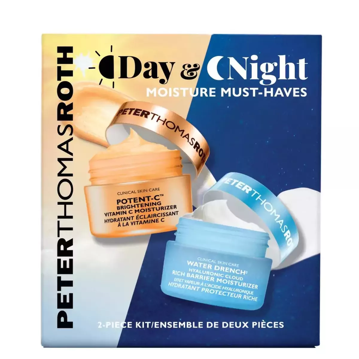 Подарунковий набір Peter Thomas Roth Day and Night Moisture Must-Haves 2-Piece Kit