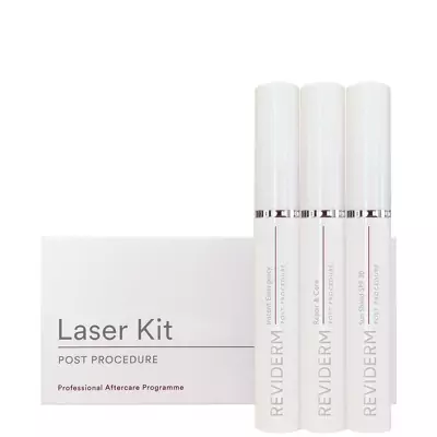 Набор-решение средств для применения после лазерной терапии Reviderm Laser Kit - Post Procedure