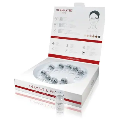 Стерильные осветляющие сыворотки Dermastir Sterile Vials - White