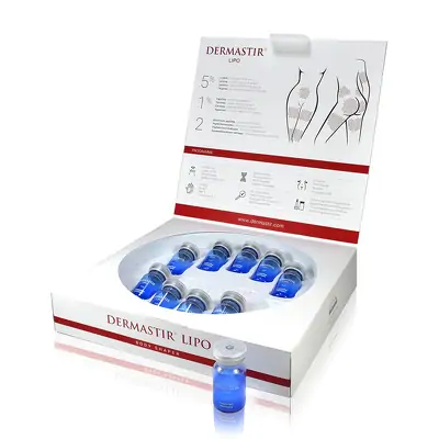 Стерильные сыворотки с жиросжигающими ингредиентами Dermastir Sterile Vials - Lipo