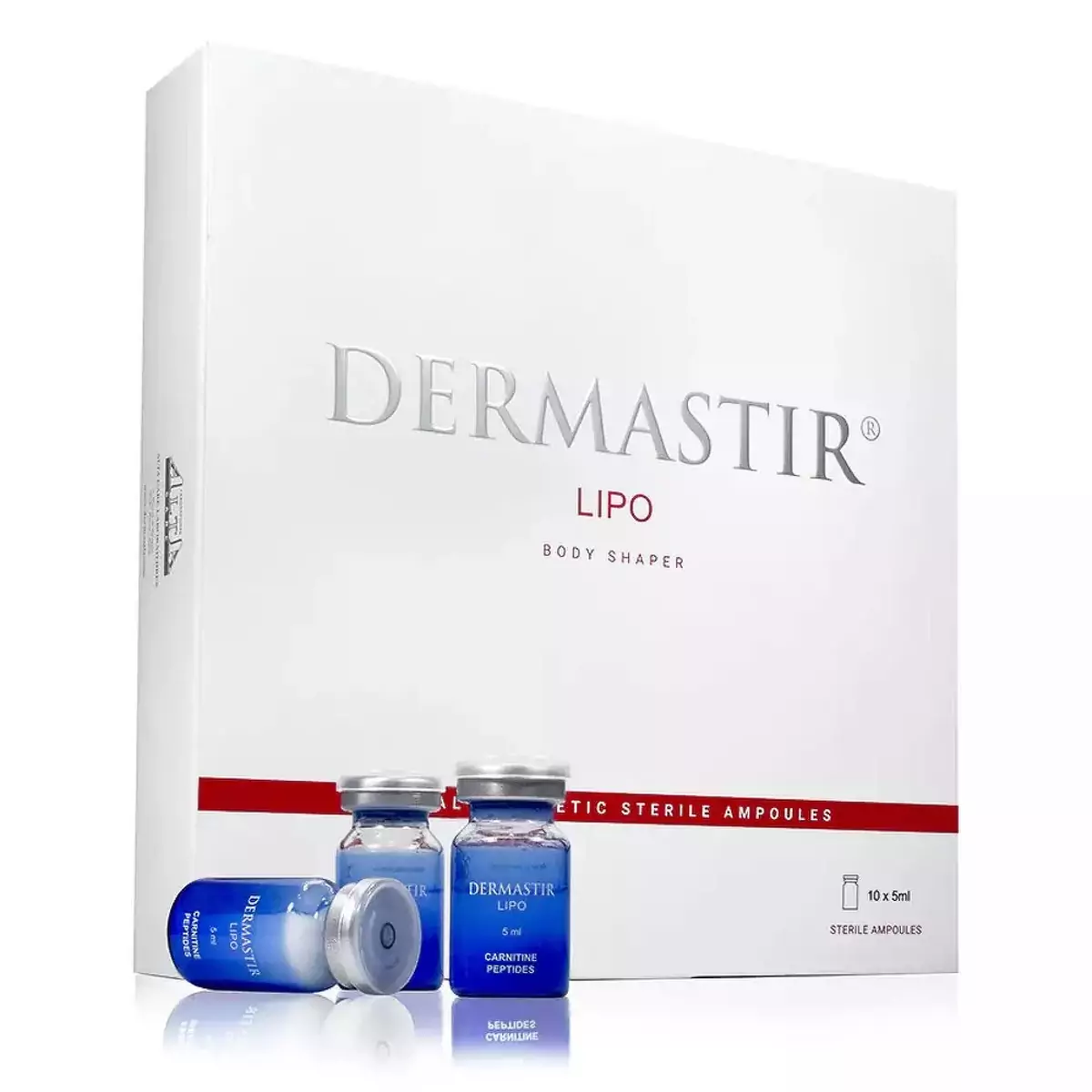 Стерильные сыворотки с жиросжигающими ингредиентами Dermastir Sterile Vials - Lipo