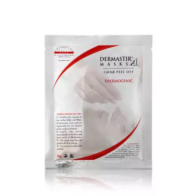 Альгінатна маска Dermastir Peel Off Mask - Thermogenic Caviar
