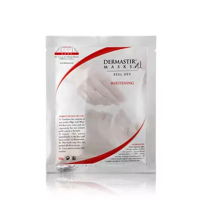 Альгінатна маска Dermastir Peel Off Mask - Whitening