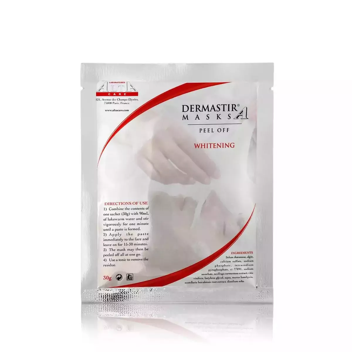 Альгинатная маска Dermastir Peel Off Mask - Whitening