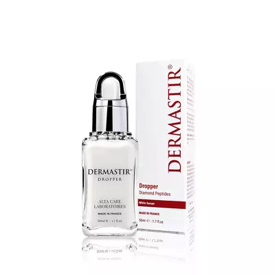 Сыворотка для улучшения тона и оттенка кожи лица Dermastir Diamond Peptides Dropper